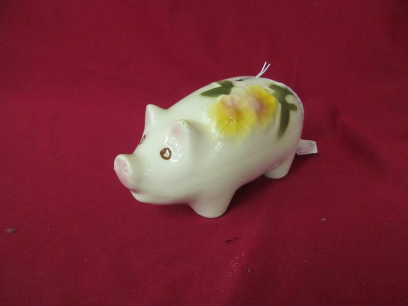 lot 146 image: pig coin bank