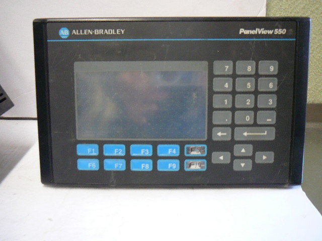 lot 40 image: Allen- Bradley Panel View 550