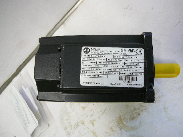 lot 69 image: A&B Kinetix Inverter Duty AC Servomotor