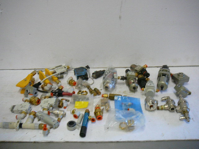 lot 125 image: SMC Fittings, Valves Reg Parts Etc.