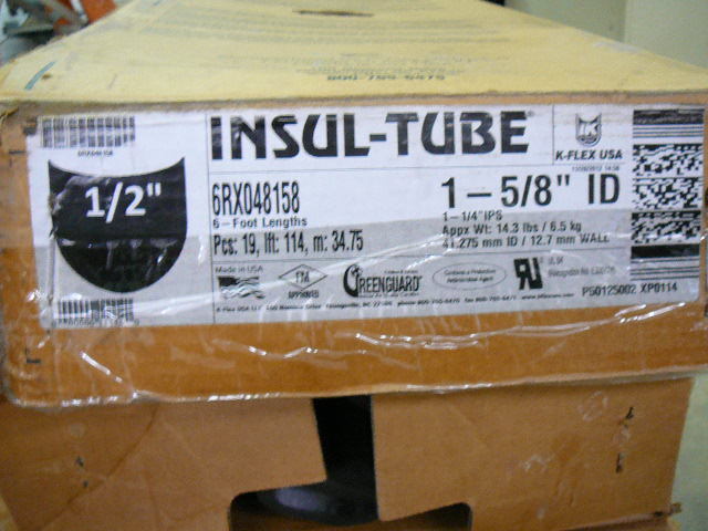 lot 144 image: Insulation Tube1-58 ID