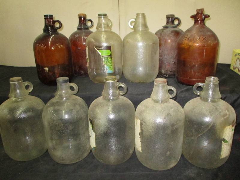 Old Hi-lex Cider Jugs