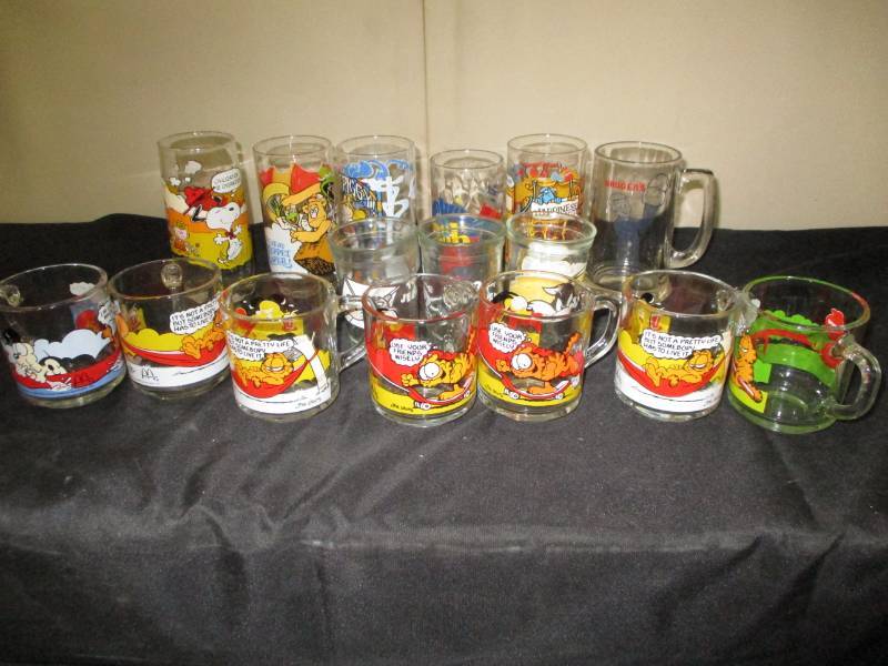 Tom and Jerry, Garfield and muppet glasses