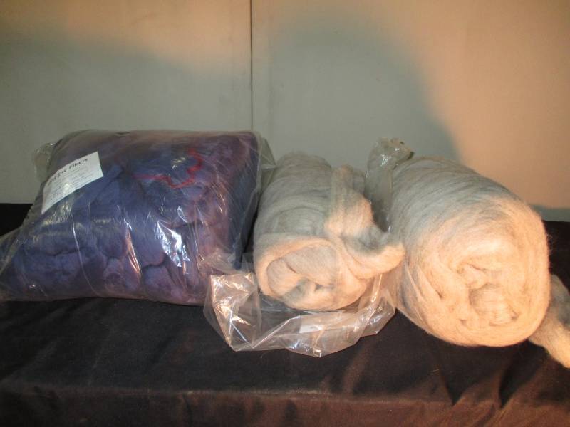 Wool and Mohair Tub Full of