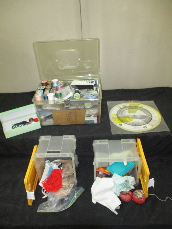 Sewing materials and tools