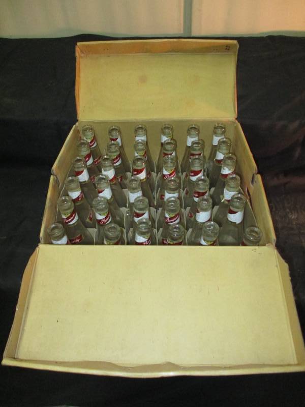 Case full of Old Grain Belt Bottles
