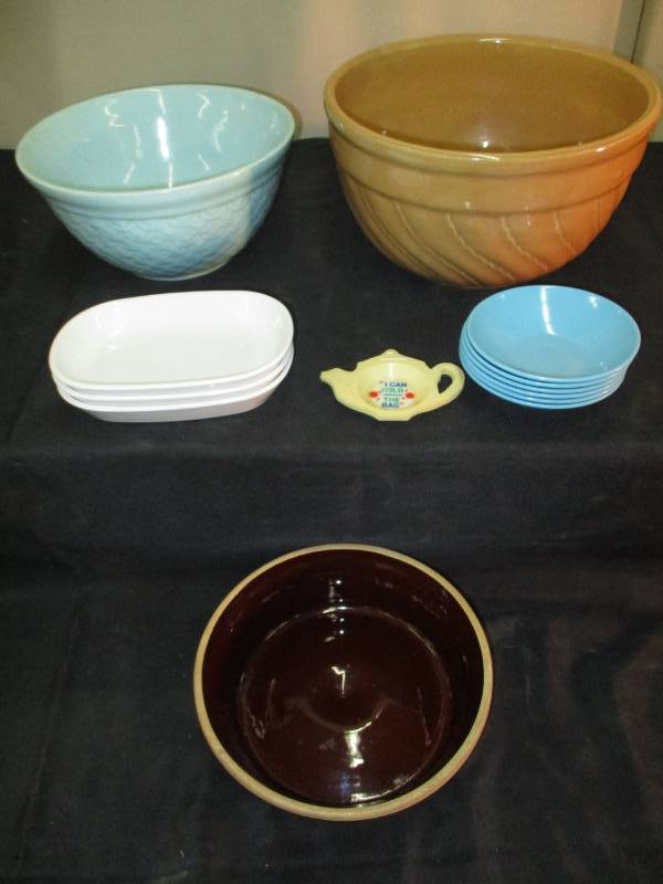 Vintage Bowls and Stoneware