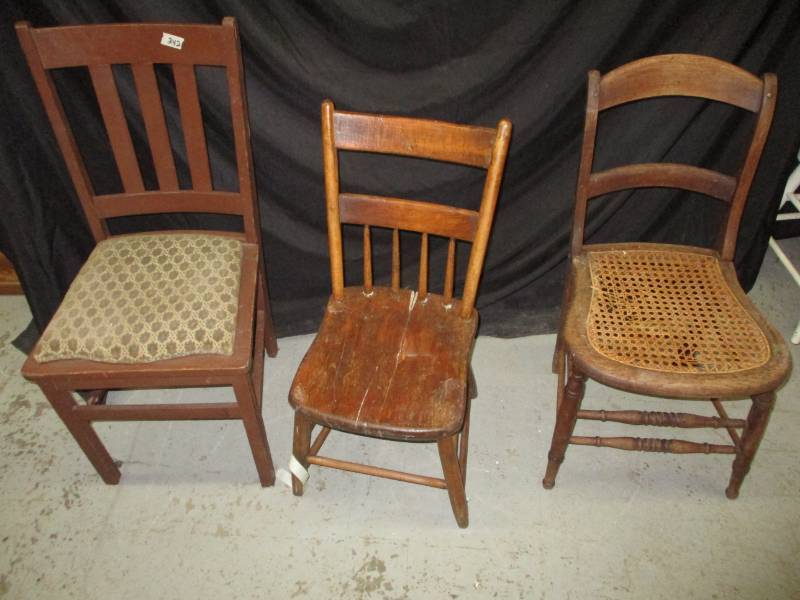3 Antique Chairs