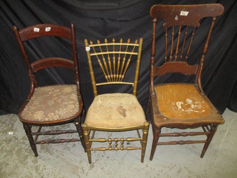 3 Antique Chairs