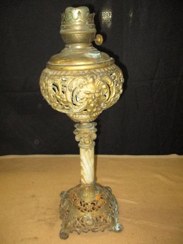 Antique Ornate Lamp