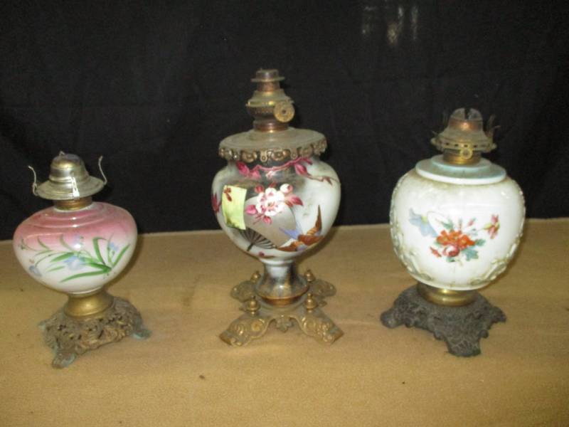 Old oil lamps