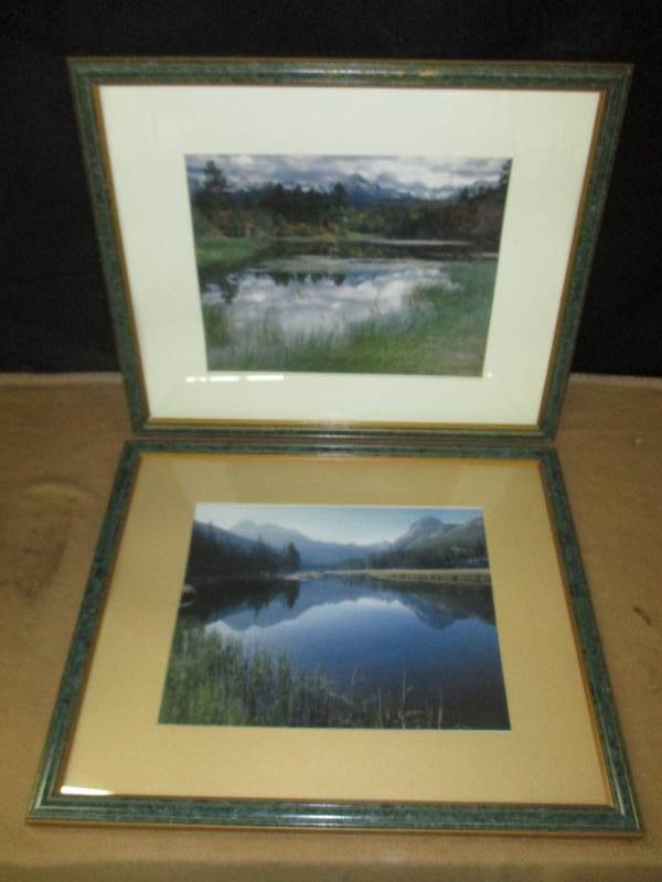 Scenic Mountain Photos in frames