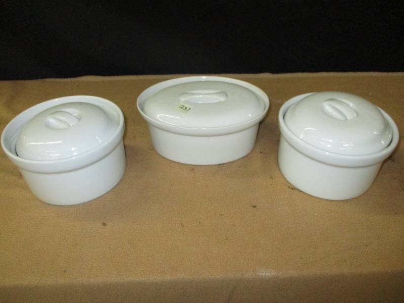 Casserole serving Dishes