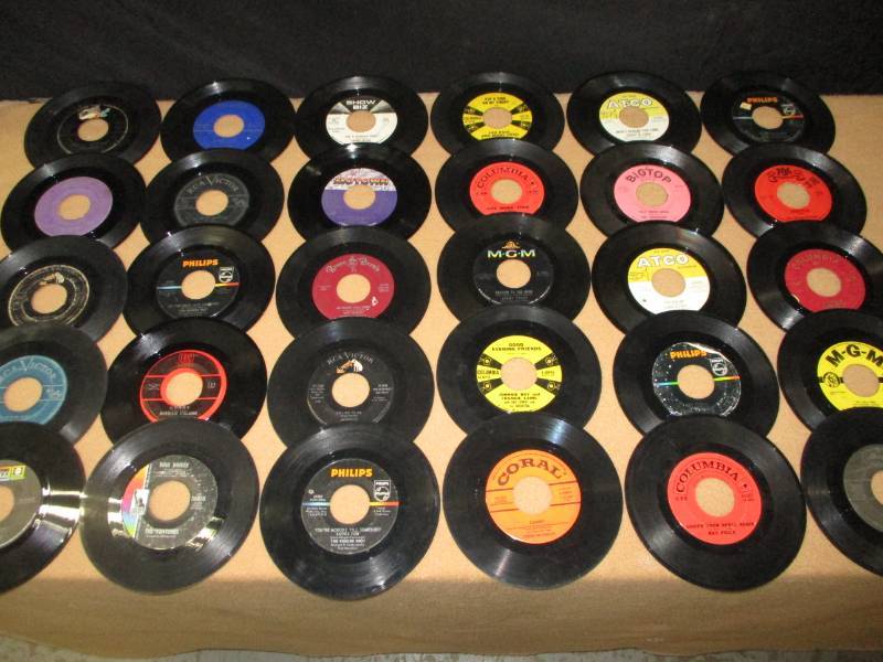 30 Various 45 records