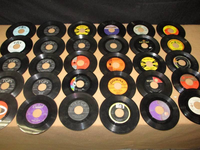 30 Various 45 records