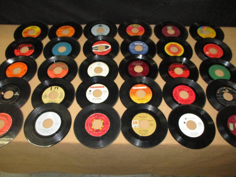 30 Various 45 records