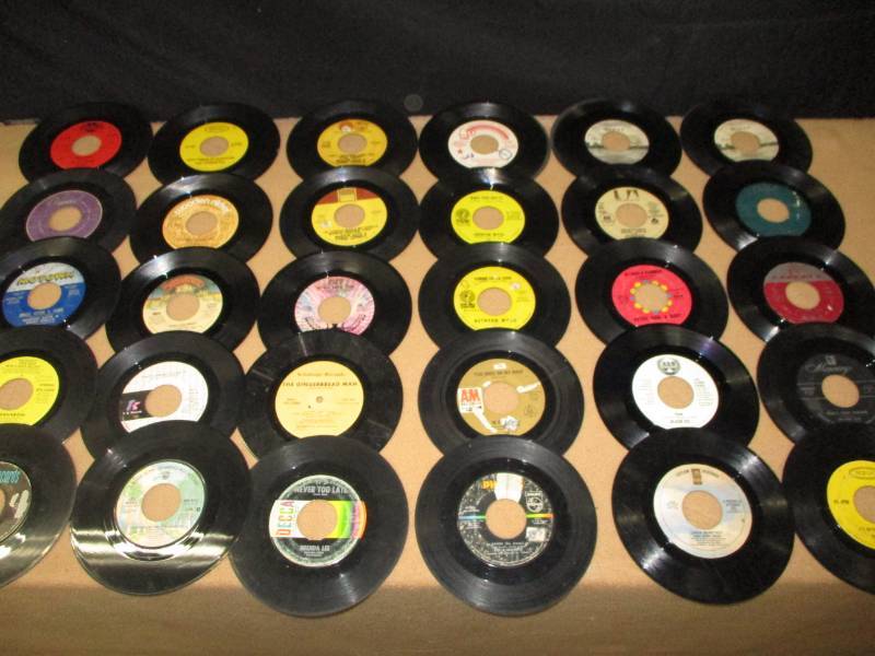 30 Various 45 records