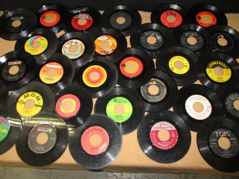 30 Various 45 records