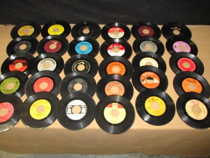 30 Various 45 records