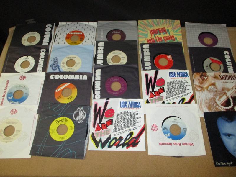 20 Various 45 records