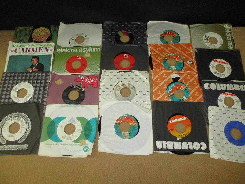 20 Various 45 records
