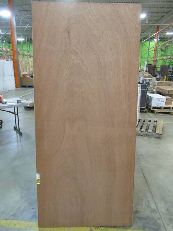 lot 102 image: Reliabilt 36 x 80 Lauan Flush No Bore Slab Door, Hollow Core, 10710