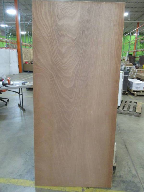 lot 103 image: Reliabilt 36 x 80 Lauan Flush No Bore Slab Door, Hollow Core, 10710