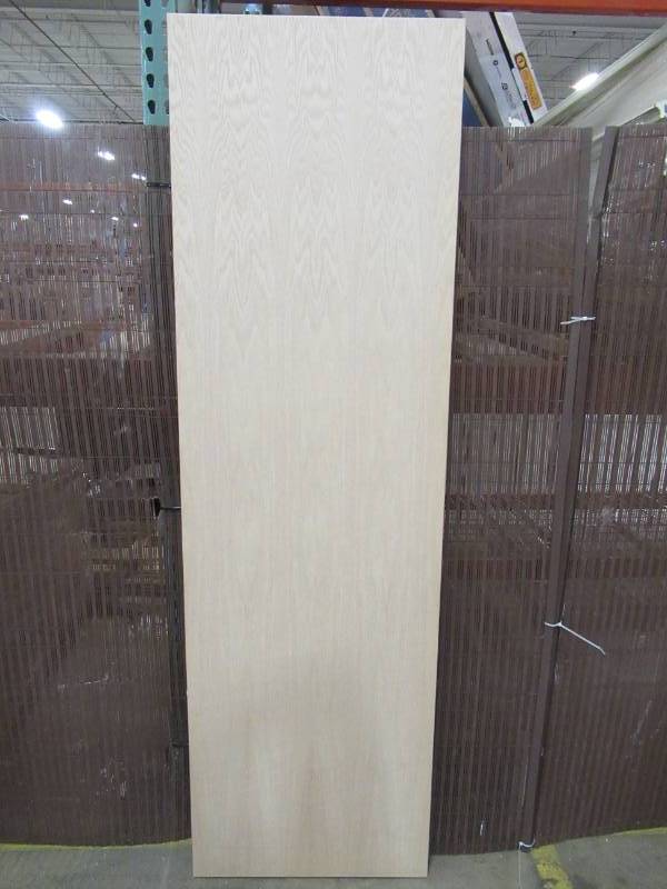 lot 171 image: ReliaBilt BrownUnfinished Solid Core Wood Slab Door (Common 24-in X 80-in) No Bore 12396