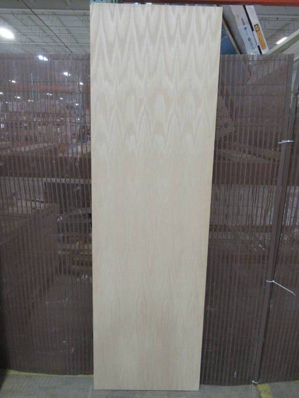 lot 181 image: ReliaBilt BrownUnfinished Solid Core Wood Slab Door (Common 24-in X 80-in) No Bore 12396