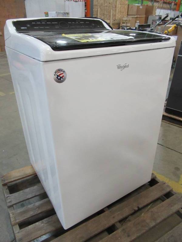 lot 182 image: Whirlpool 5.3-cu ft High-Efficiency Top-Load Washer (White) ENERGY STAR - While Supplies Last WTW8040DW - BROKEN DRUM
