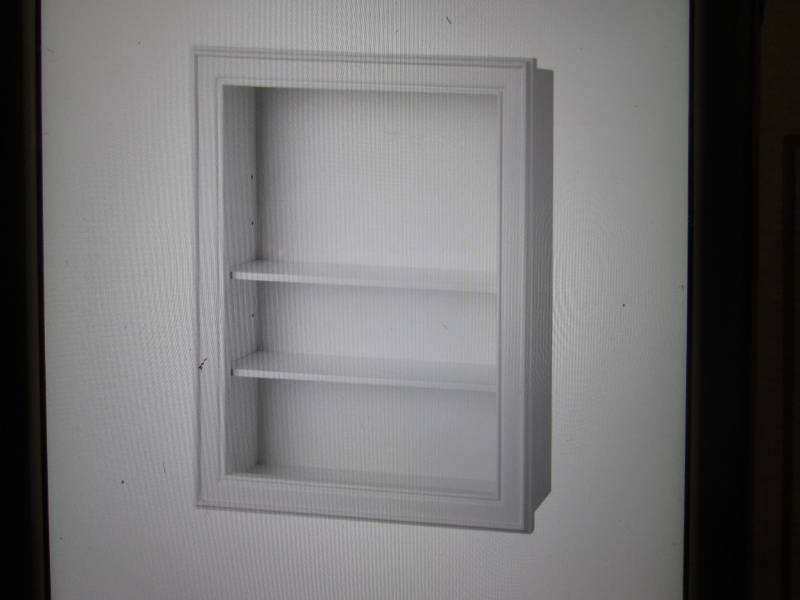 Gazette 18.5 W Wall Shelf in White...