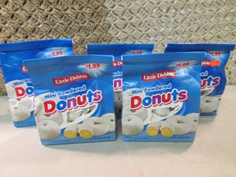 5 Bags of Little Debbies Mini Powde...