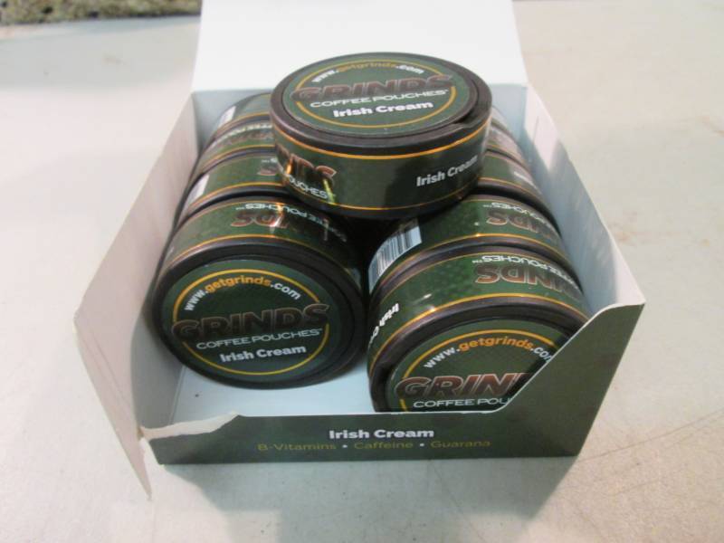 Box of 10 Tins of Grinds Coffee Pou...