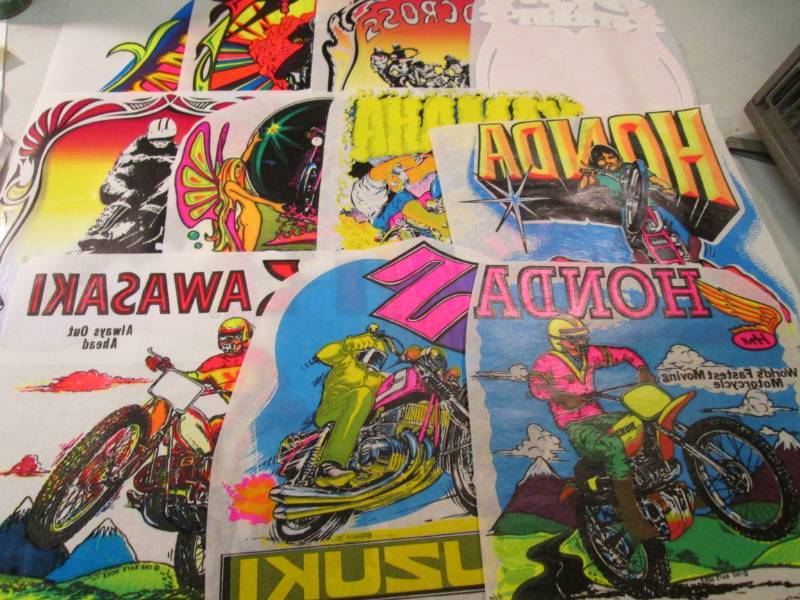 11 Heat Press Transfers Motorcycles...