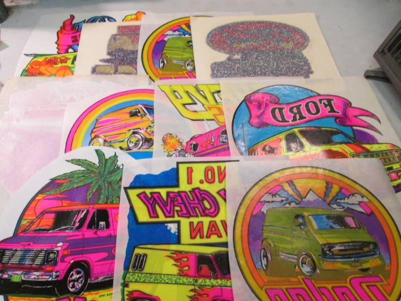 11 Heat Press Transfers Vans  FS...