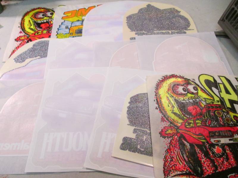 13 Heat Press Transfers Misc Vehicl...