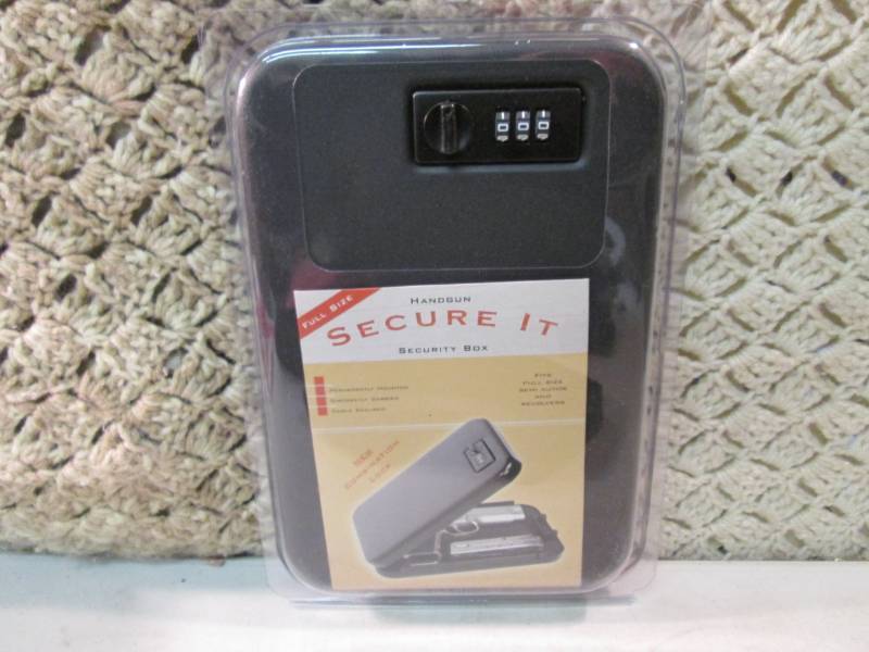Full Size Handgun Secure It Metal S...