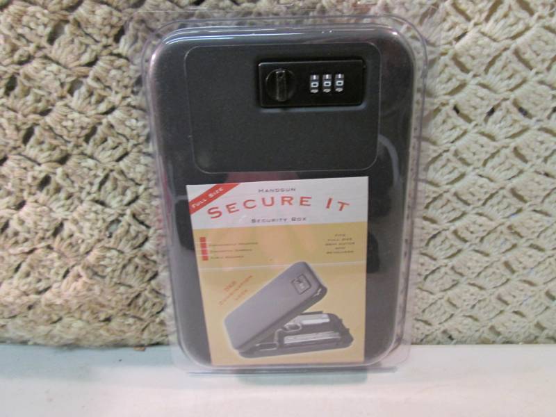 Full Size Handgun Secure It Metal S...