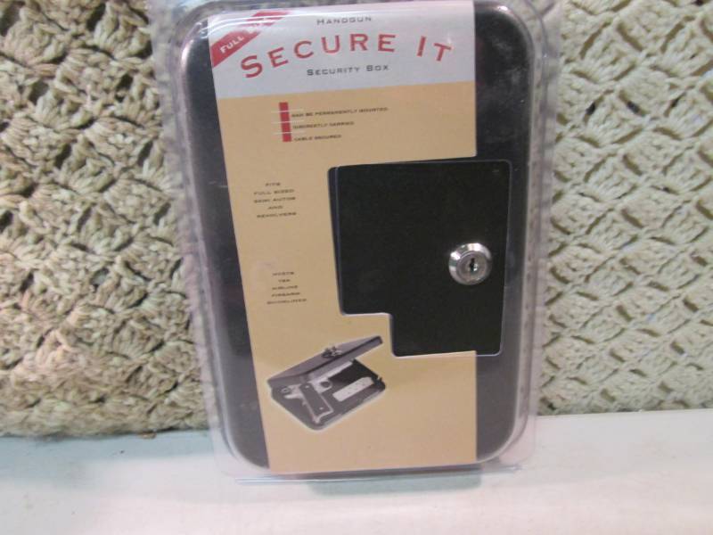 Full Size Handgun Secure It Metal S...
