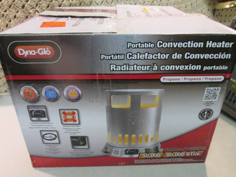 Dyna-Glo 50-80K BTU Propane Portabl...