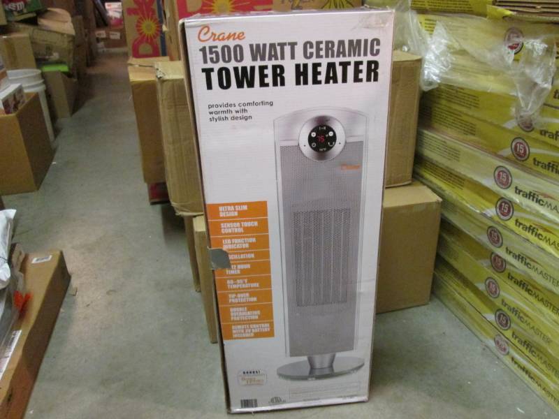 Crane 27 1500-Watt Ceramic Tower H...