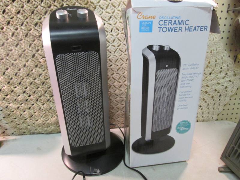 Crane Oscillating Ceramic Tower Hea...