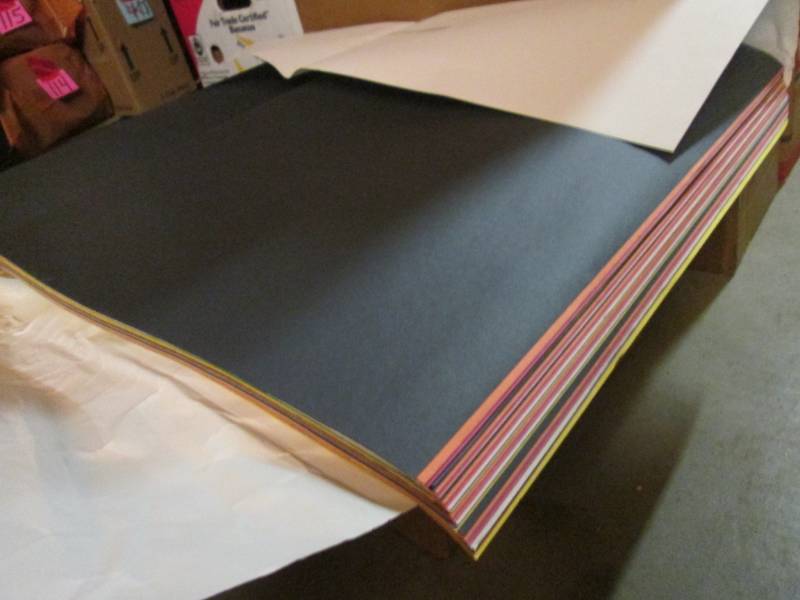 Lot of Various Colored Sheets of 24...