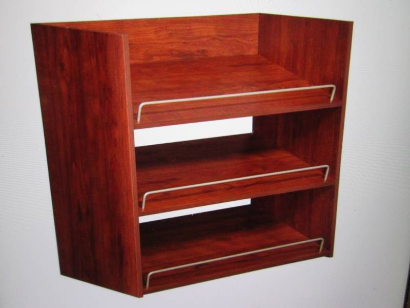 Lot of 2 Closet Maid 3-Shelf Shoe O...