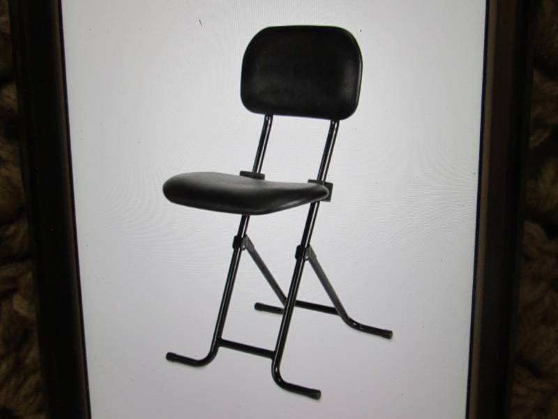 Alera Black Vinyl Seat Height Adjus...
