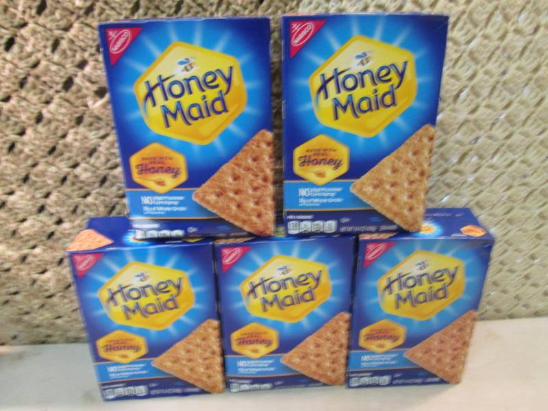 5 Boxes of Honey Maid Graham Cracke...