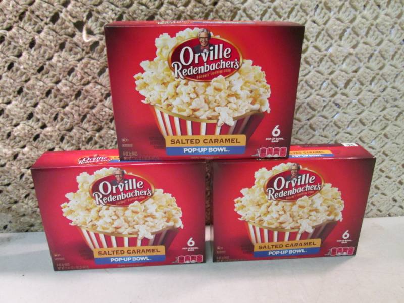 3 Boxes of Orville Redenbachers Sal...