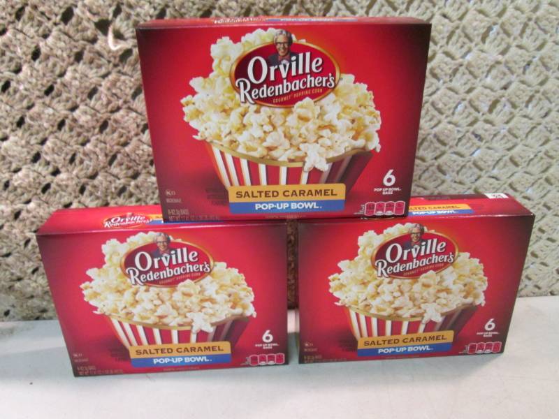 3 Boxes of Orville Redenbachers Sal...