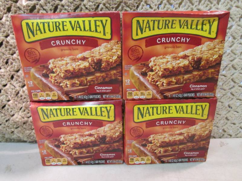 4 Boxes of Nature Valley Crunchy Ci...