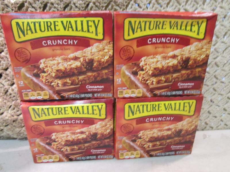 4 Boxes of Nature Valley Crunchy Ci...